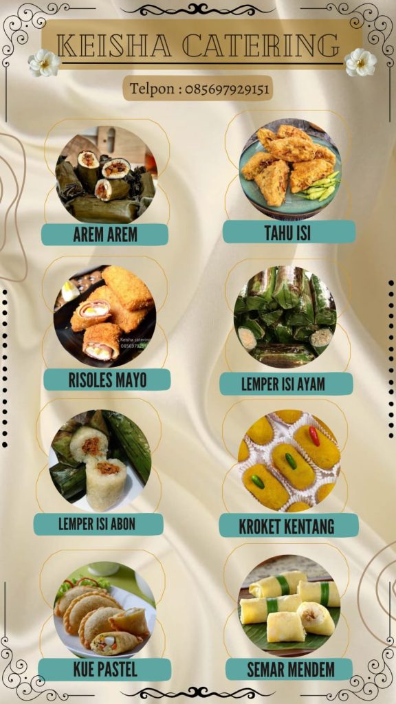 aneka kue untuk acara perkawinan