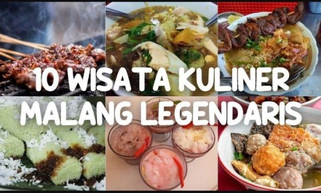 10 Wisata Kuliner Legendaris di Malang yang Wajib Anda Coba: Mulai dari Soto hingga Es Tawon Semua Patut Dicoba