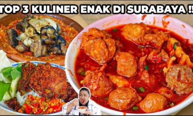 Tahta Tertinggi 3 Kuliner Legendaris Surabaya: Jangan Lewatkan Bakso Urat!