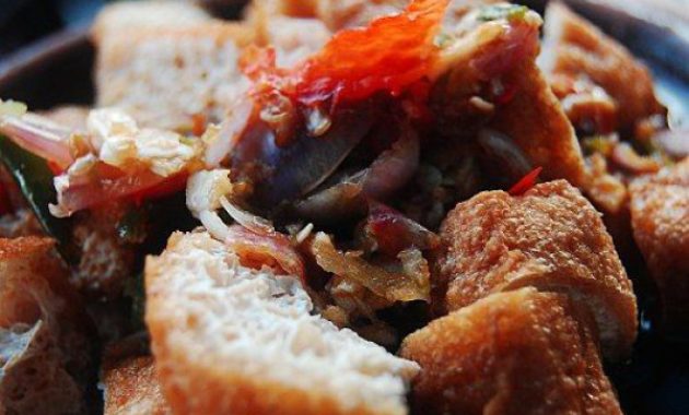 Resep Mudah Tahu Gejrot untuk Camilan Siang yang Lezat