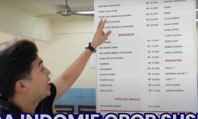Jerome Polin Mencicipi Opor Susu Legendaris Jonathan Liandi: Sensasi Kuliner Jakartanya Viral