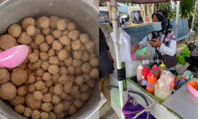 Di Tawangmangu Karanganyar: Nikmati Pentol Kuah Hangat dan Lezat untuk Musim Dingin, Harga Terjangkau!