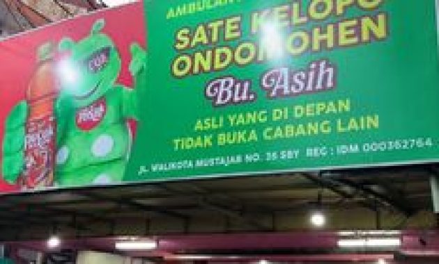 15 Tempat Kuliner Legendaris, Murah, dan Populer di Surabaya: Incaran Pecinta Rasa
