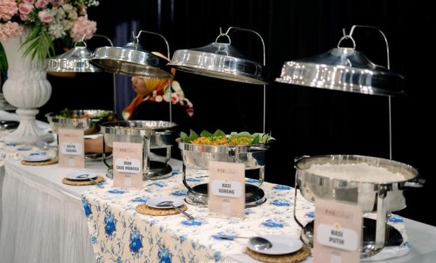 10 Vendor Catering Pernikahan Bogor dengan Menu Beragam