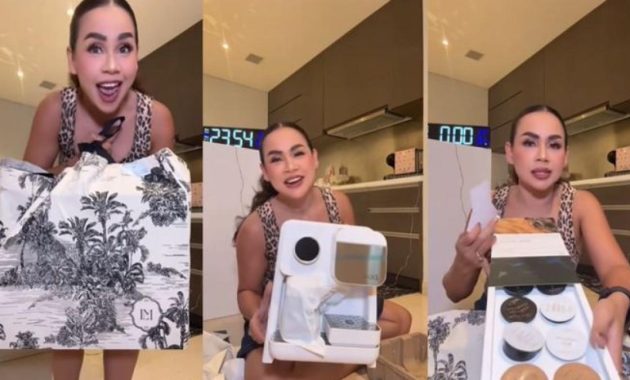 Isi Souvenir Pernikahan Luna Maya dan Maxime di Jakarta, Mulai dari Mesin Kopi hingga Vitamin, Rp 10 Juta Per Orang
