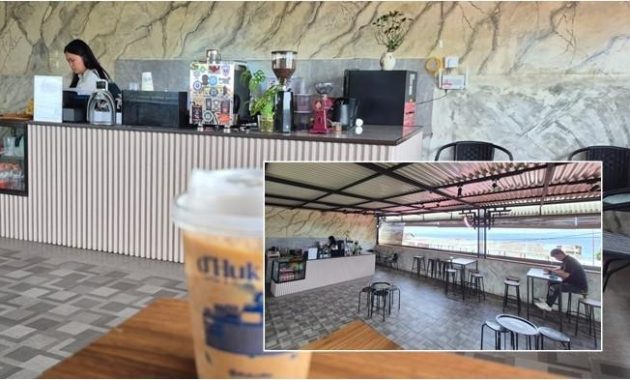 Kafe D’Huk di Pintadia, Bolaang Uki, Bolsel, Spot Ngopi Pantai Indah