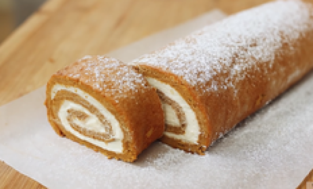 Bolu Gulung Pisang Karamel Enak dan Lembut, Ide Cemilan atau Jualan