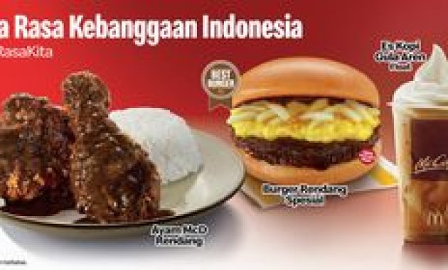Sebuah Dekade ‘Ini Rasa Kita’, McDonald’s Indonesia Rayakan Keunikan Rasa Nusantara dalam Menu Rendang Favorit