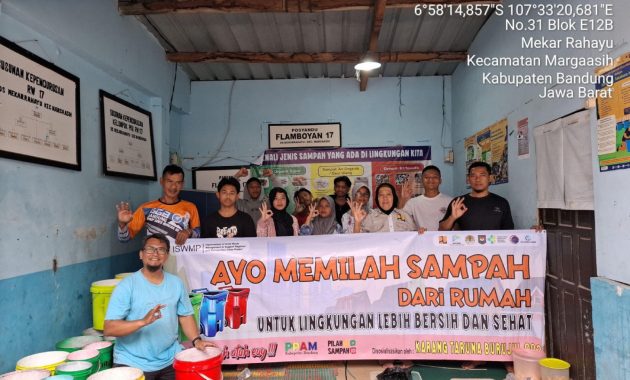 Dorong Perubahan Lingkungan, ISWMP Ajak Warga Bandung Barat Pilah Sampah Rumah