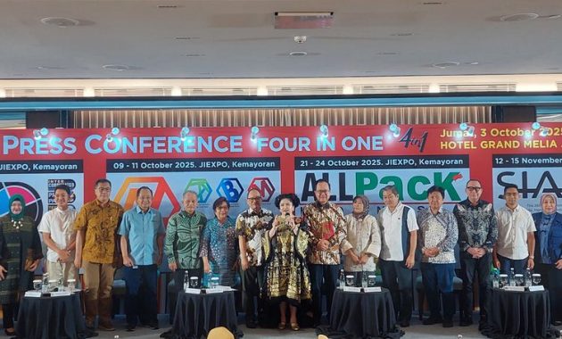 Pameran All Print Expo, Pro AVL Indonesia, All Pack Indonesia, dan SIAL Interfood Siap Berlangsung Hingga Akhir 2025