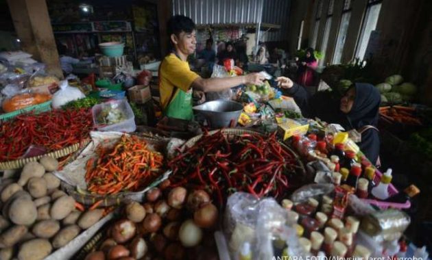 Daftar harga bahan pangan pokok di Pulau Jawa 28 Desember 2025: cabai rawit di Jakarta Rp87 ribu