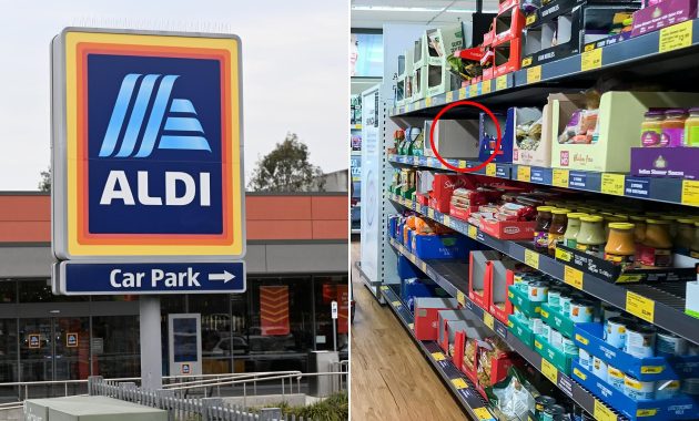Pengunjung toko menyadari barang populer tiba-tiba menghilang dari rak di Aldi Australia