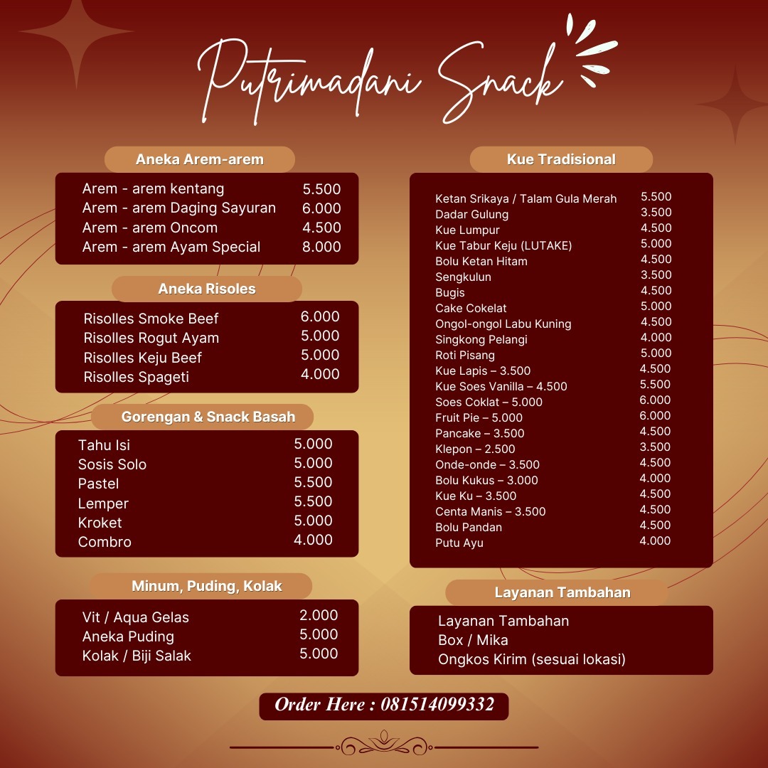 Aneka Kue Snack Box untuk Seminar di Jakarta Selatan