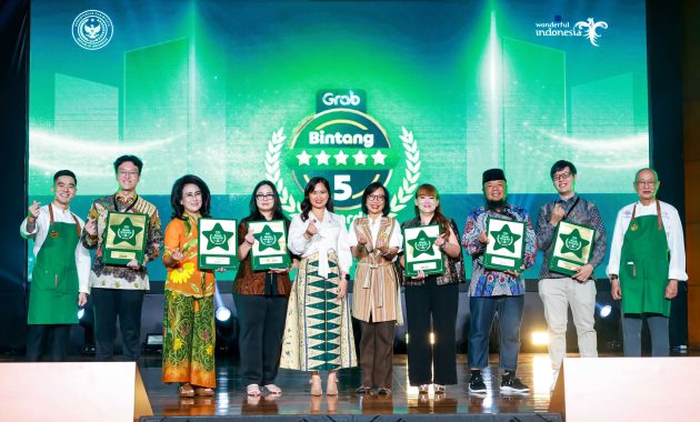 Rayakan Kuliner Nusantara, Grab Bintang 5 Umumkan Pemenang Favorit Konsumen